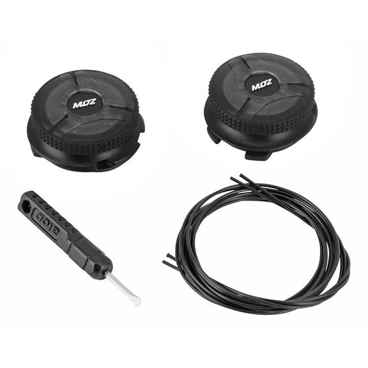Molette Micrometrique Moz Catlike Pour Chaussure Whisper R2-X2 Noir -1 Câble Inclus- (Vendu A L'Unite)