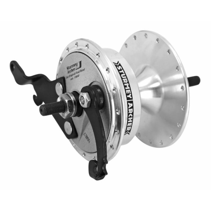 Moyeu City Arrière Sturmey 36T Mono Vitesse Avec Flasque De Frein (En Vrac)
