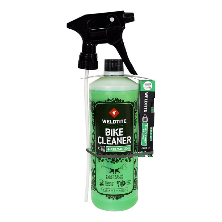 Nettoyant Vélo Weldtite Bike Cleaner (1L) Avec Recharge (30Ml)