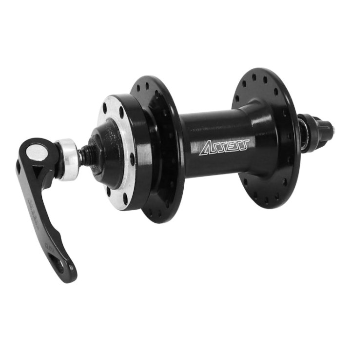 Moyeu VTT MTB Disque 6 Trous Noir 32T. Avant