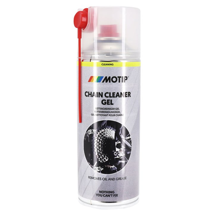 Nettoyant Chaîne Motip Cleaner Gel (Aerosol 400Ml)