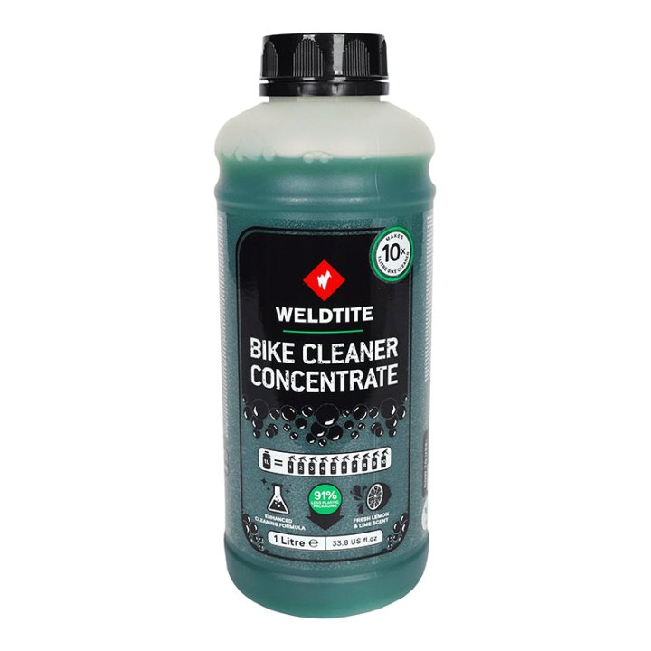 Nettoyant Vélo Weldtite Bike Cleaner Formule Concentre Biodegradable Pour Reference 211512 (Bidon 1L) - 1L De Concentre Permet De Faire 10L De Bike Cleaner