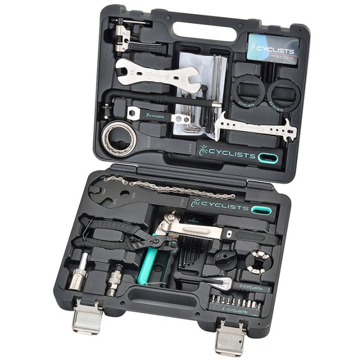 Outil Coffret - Malette Entretien Et Réparation Vélo - 22 Outils Indispensables -Cyclists-