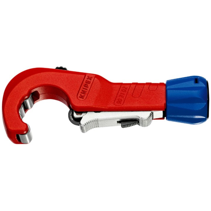Outil Coupe Tube Acier-Cuivre Pro Knipex Tubix 180 mm Coupe De 6 A 35 mm Épaisseur Jusqu'A 2 mm (90 31 02 Bk) -Made In Germany-