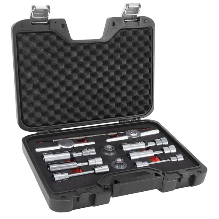 Outil Coffret - Malette Tripeak Presse Roulements Pour Moyeux (8-9-10-12-15-17-20-25 mm) - 12 Outils Indispensables