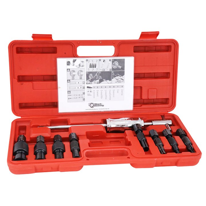 Outil Pro Arrache-Extracteur De Roulements A Inertie Blackbearing (Malette Complete Avec 8 Douilles)