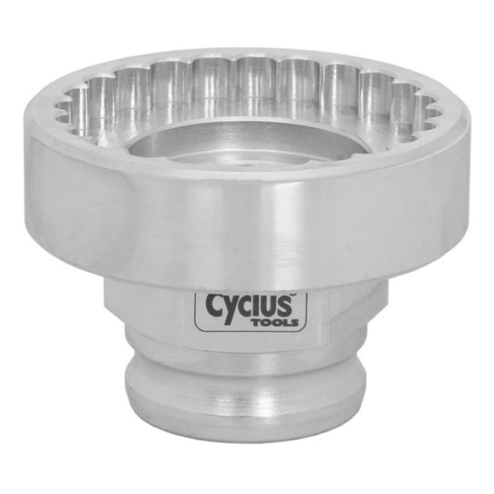 Outil Pro Démonte Boîtier - Cuvette Cyclus Pour Sram Dub Compatible Avec L'Outil Snap.In 179967 Ou Clé 32 mm (Diam 44 mm 24 Cannelures)