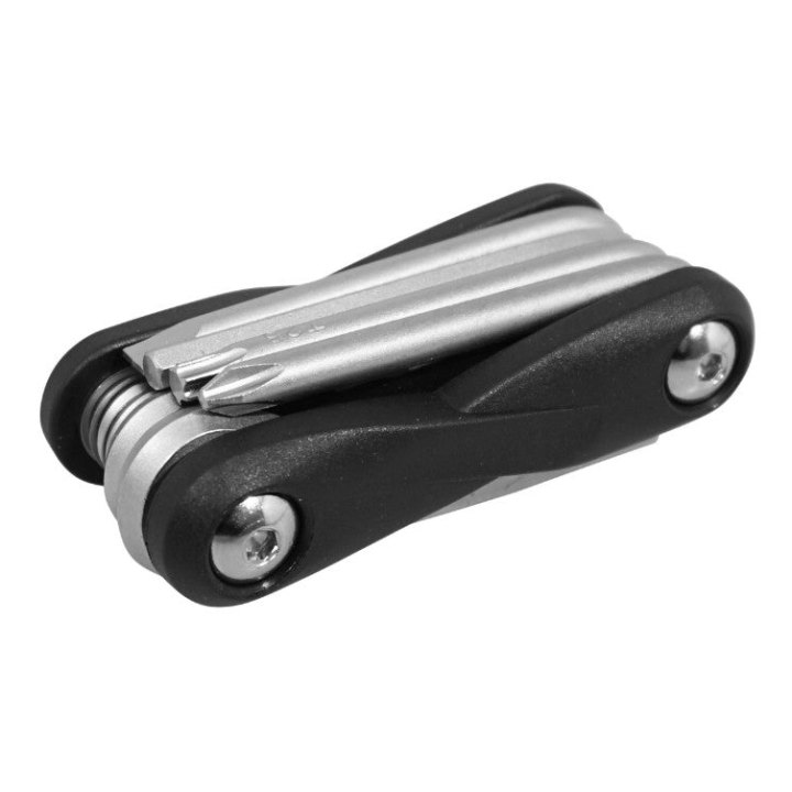 Outil Multifonction Newton 10 Fonctions Clé Allen 2-2.5-3-4-5-6-8 + Tournevis Plat Et Cruciforme + Torx T25