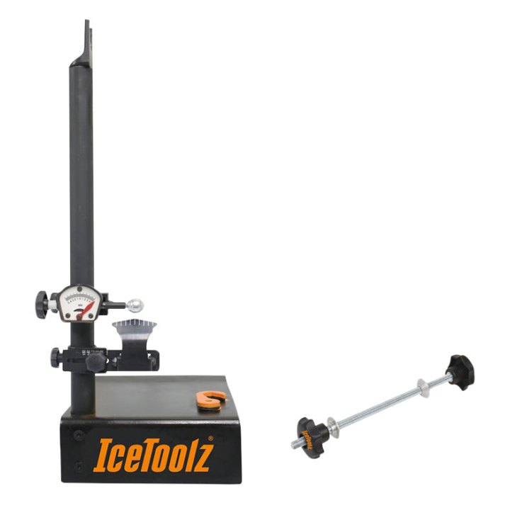 Outil Pro Devoileur - Centreur De Roue Icetoolz Pour Roues 18"-29" Compatible Axe Traversant - Blocage Rapide