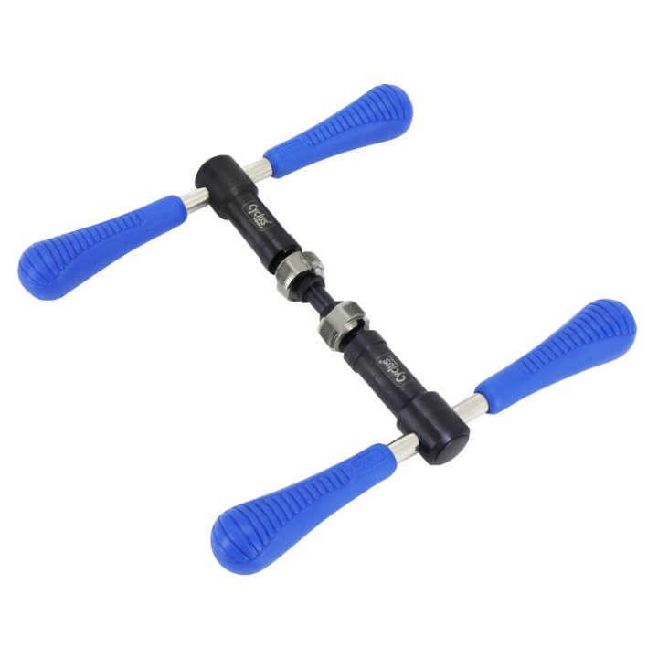 Outil Pro Taraud Boite De Pédalier Cyclus Filetage Francais 35X1 Droit+Gauche (Malette Complete Avec Porte Taraud) Cyclus