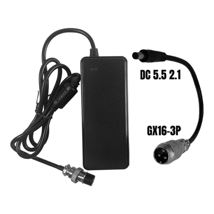 Pack Chargeur 24V ➡️ 29.4V / 2A (connecteur DC 5.5*2.1mm)