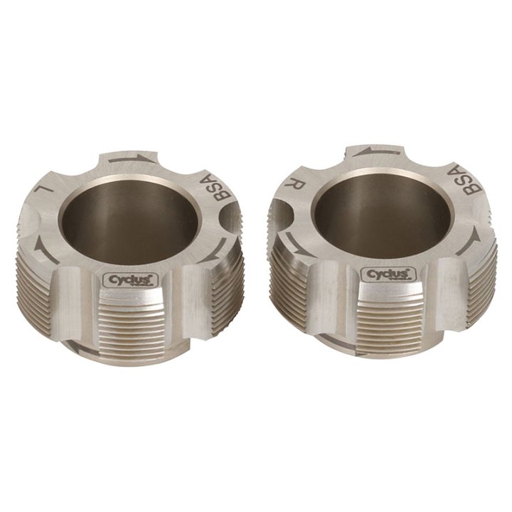 Outil Pro Taraud Boite De Pédalier Cyclus Filetage Anglais - Bsc - 1,37Mmx24 1.37" X 24Tpi (A La Paire Sans Support)