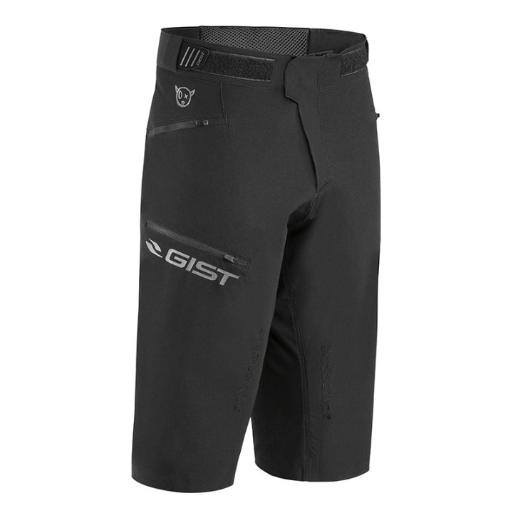 Panta Court Gist VTT Dirt Noir Bords Noir XL