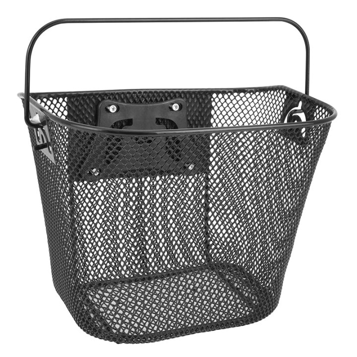 Panier Avant Enfant Newton Small Noir Fixation Rapide 6L (Lg27Xl22Xh22)