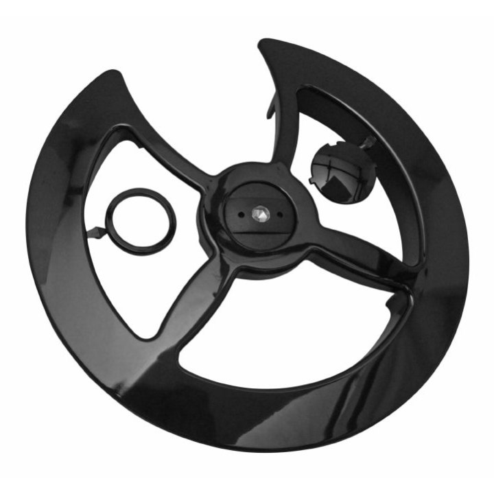 Pare-Carter Chaîne Rond 42D. Noir (Vendu A L Unite)