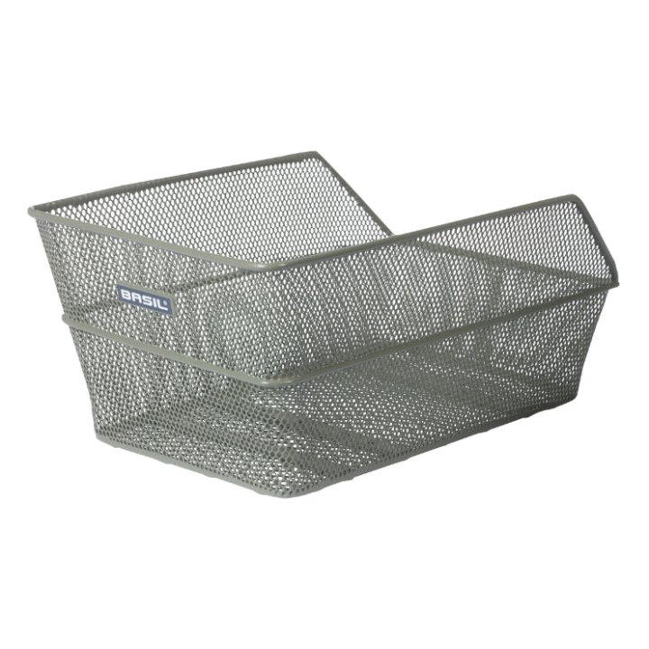 Panier Arrière Acier Nid Abeille Basil Cento Vert Olive (38 X 24 X 11 cm)