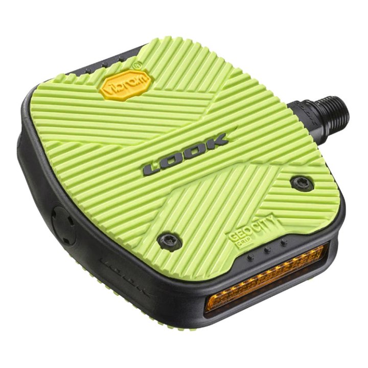 Pédale City Look Geo City Grip Vibram Jaune Fluo (Paire)