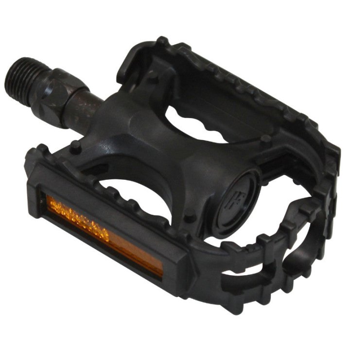 Pédale VTT Résine P2R Junior-Enfant Noir 9-16" (Paire)