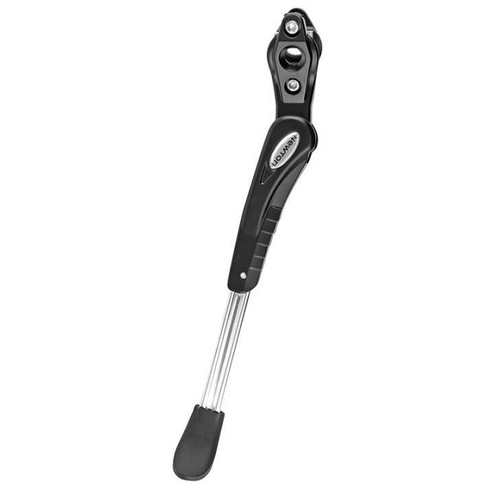 Béquille Vélo Laterale Arrière Newton 24-28'' Réglable Fixation Base Par 1-2 Collier