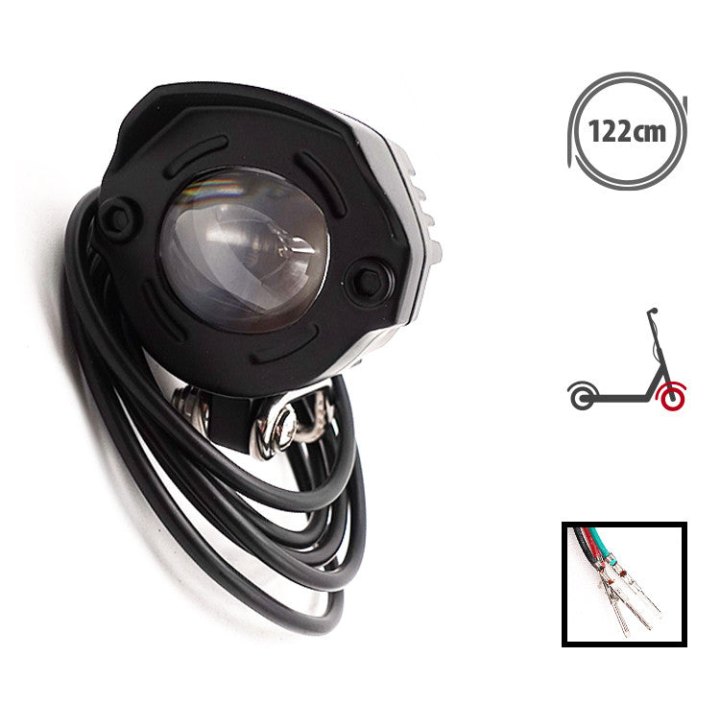 Phare LED avant Dualtron Togo Ltd avec klaxon