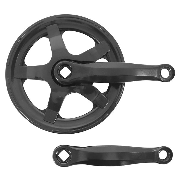 Pédalier VTT Easy 5-6-7-8V. Manivelles 170 mm Plateau Acier 40D. (Axe Carré) Avec Carter