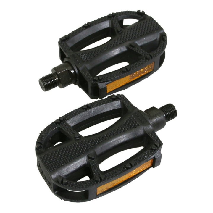 Pédale VTT Résine Marwi Junior-Enfant Sp-481 Noir 1-2" (Paire Sur Carte)