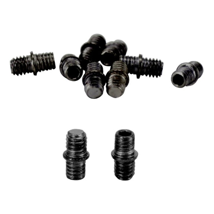 Picot - Pin -Insert Pour Pédale VTT Plateforme Descente - BMX Switch Et Newton Colori Argent (Sachet De 10Pcs)