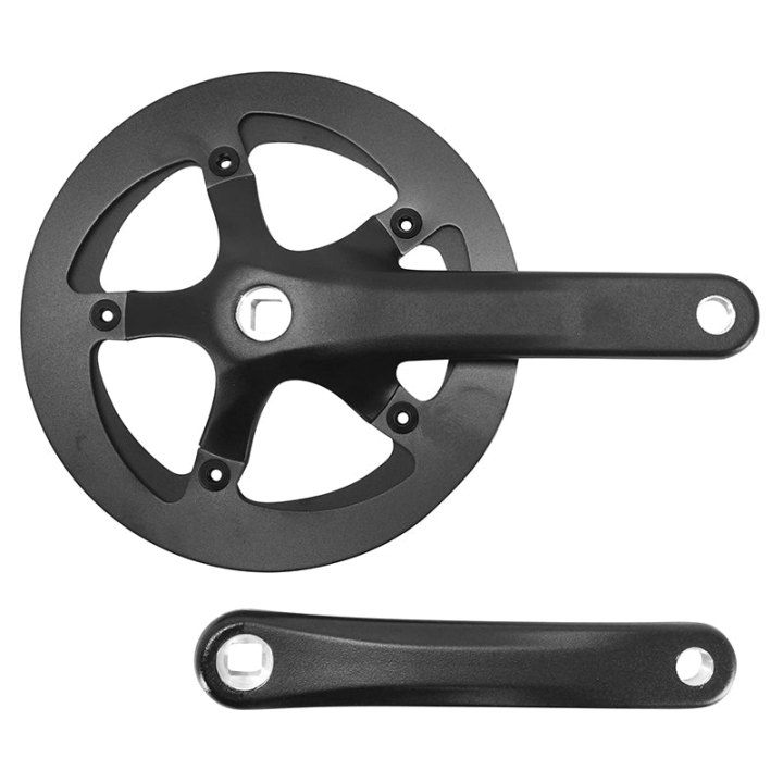 Pédalier City-VTT Prowheel10V. Rpf Noir 170 mm 45 dents Avec Carter Pour Chaîne (Axe Carré 115 mm)