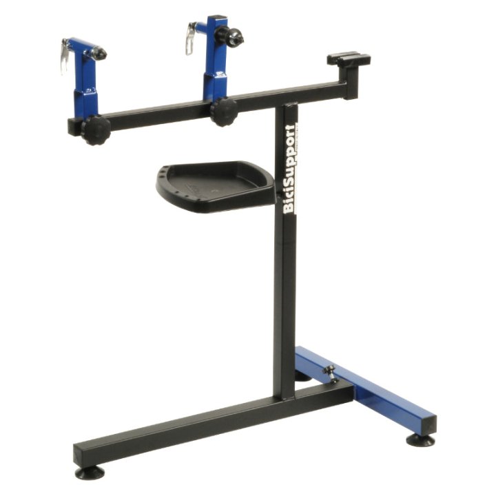 Pied De Montage-Réparation Vélo Pliable H 87 cm 48X66 cm (Inclus Adaptateur) -Bicisupport-