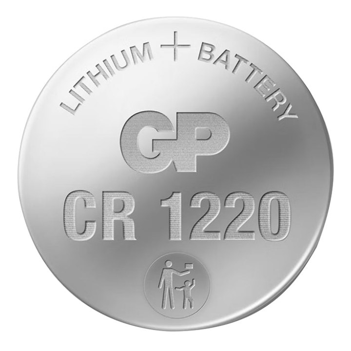 Pile Bouton Cr1220 Gp Ultra Lithium 3V (Vendu A L'Unite)