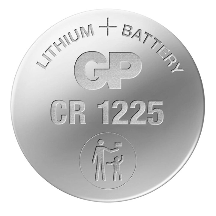 Pile Bouton Cr1225 Gp Ultra Lithium 3V (Vendu A L'Unite)