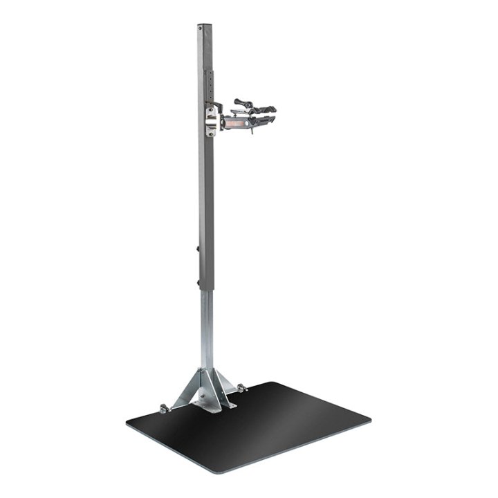 Pied D'Atelier De Réparation Vélo Professionnel Officine Parolin Opus Lifter Supporte 30Kgs - Avec Plaque Métal (Hauteur Réglable Par Manivelle Inclus Ou Visseuse Non Inclus) -Gist-
