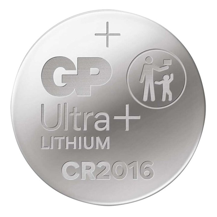 Pile Bouton Cr2016 Gp Ultra Lithium 3V (Vendu A L'Unite)