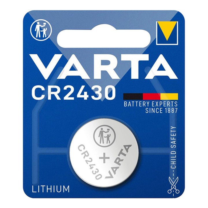 Pile Bouton Cr2430 Varta Lithium 3V (Vendu A L'Unite)