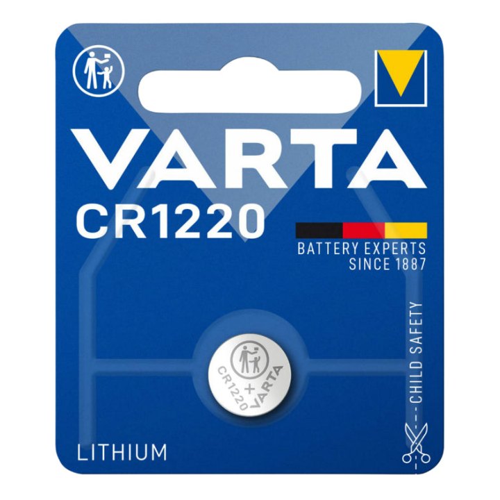 Pile Bouton Cr1220 Varta Lithium 3V (Vendu A L'Unite)
