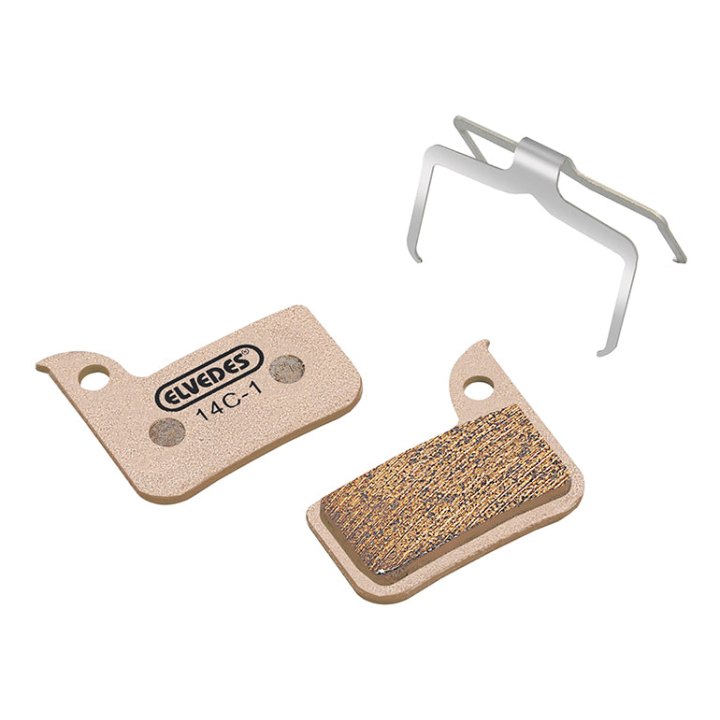 Plaquette De Frein Route - VTT Sram Force 1, Force 22, Red 22B1, Cx1, Rival 1, 22, S700, S900 Aero Hrd, S900 Hrd, Apex Hrd (Elvedes Hard Semi-Métal) (Paire Sur Carte)