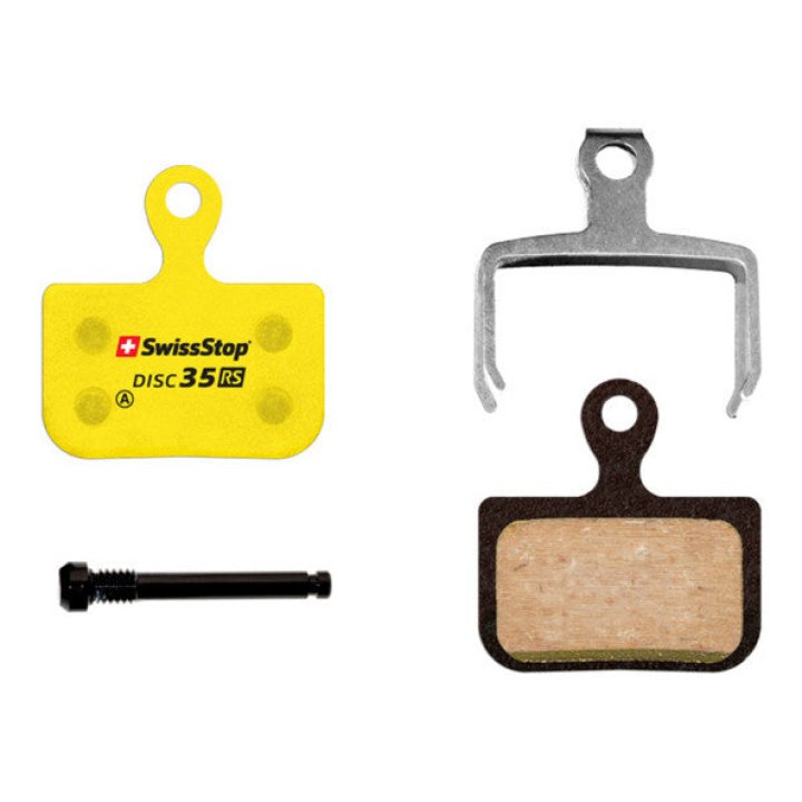 Plaquette De Frein Route - VTT Sram Red Et Force Etap Axs, Level Ultimate Et Tlm B1 (Swissstop Organic Silence - Disc 35Rs) (Paire Sur Carte)