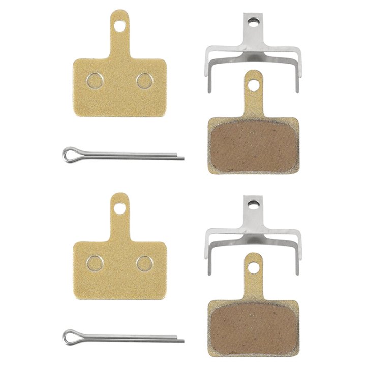 Plaquette De Frein Trottinette Compatible Dualtron, Joyor, Kaabo, Kugoo, Ovex, Skateflash, Tne, Vsett, Zero (Cuivre) (Vendu Par 2 Paires)