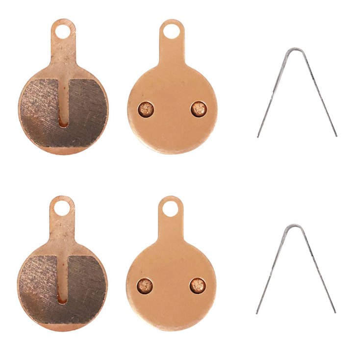 Plaquette De Frein Trottinette Ct009-S Synterise (Cuivre Composite) (Diam 22 mm) (Vendu Par 2 Paires)