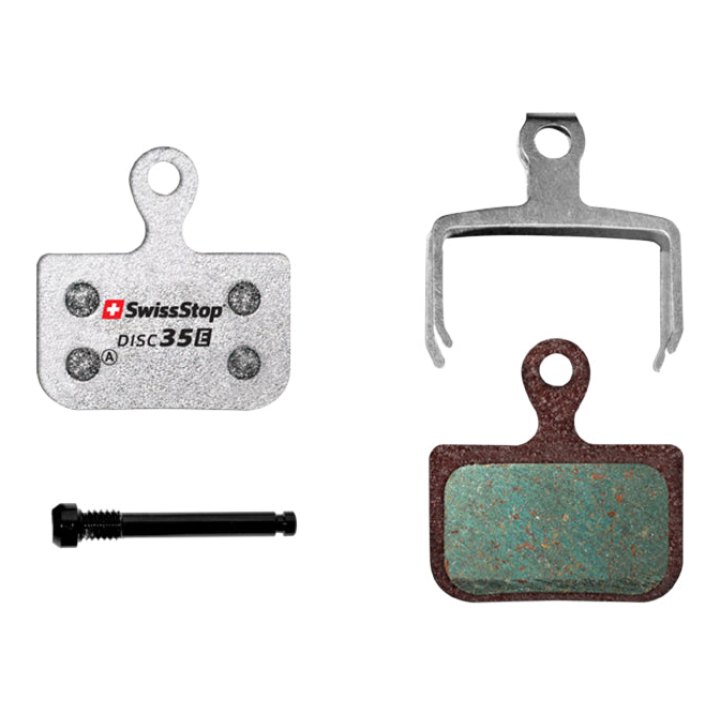 Plaquette De Frein Route - VTT Sram Red Et Force Etap Axs, Level Ultimate Et Tlm B1 (Swissstop Organic - Disc 35E) (Paire Sur Carte) - Compatible VAE