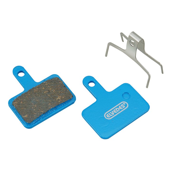 Plaquette De Frein VTT Shimano Deore M525-M515-M475-C501-C601-T615-T675, Acera M3050, Alivio M395-M446-4050, Altus M315-M365-M375, Mt200-400-410-500-Ur-300 (Elvedes Soft Organic) (Paire Sur Carte)