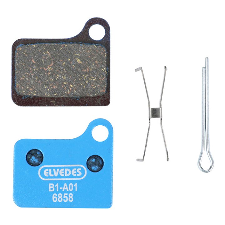 Plaquette De Frein VTT Shimano Deore M555 (Elvedes Soft Organic) (Paire Sur Carte)