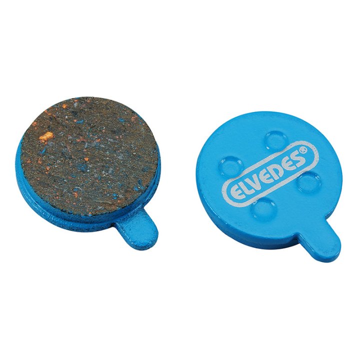 Plaquette De Frein VTT Alhonga Sng Mecanique (Diam 18 mm) (Elvedes Soft Organic) (Paire Sur Carte)
