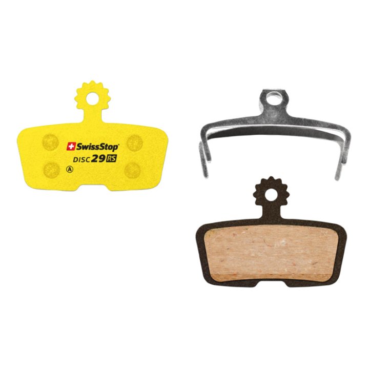 Plaquette De Frein VTT Avid - Sram Code R - Code Rsc - Guide - Db8 (Après 2018) (Swissstop Organic Silence Disc 29Rs) (Paire Sur Carte)