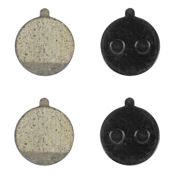 Plaquette De Frein Trottinette Ct005-R Compatible Xiaomi Pro (Résine 2.3 mm Diam 21 mm) (Vendu Par 2 Paires)