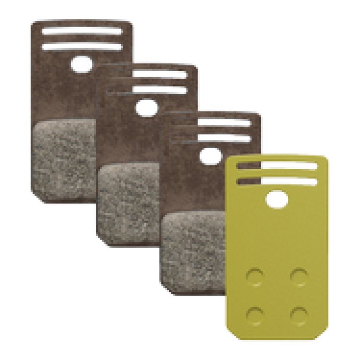Plaquettes de frein MDP 13 GOLD/YELLOW (1 jeu)
