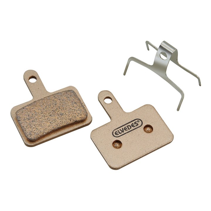 Plaquette De Frein VTT Shimano Deore M525-M515-M475-C501-C601-T615-T675, Acera M3050, Alivio M395-M446-4050, Altus M315-M365-M375, Mt200-400-410-500-Ur-300 (Elvedes Hard Semi-Métal) (Paire Sur Carte)