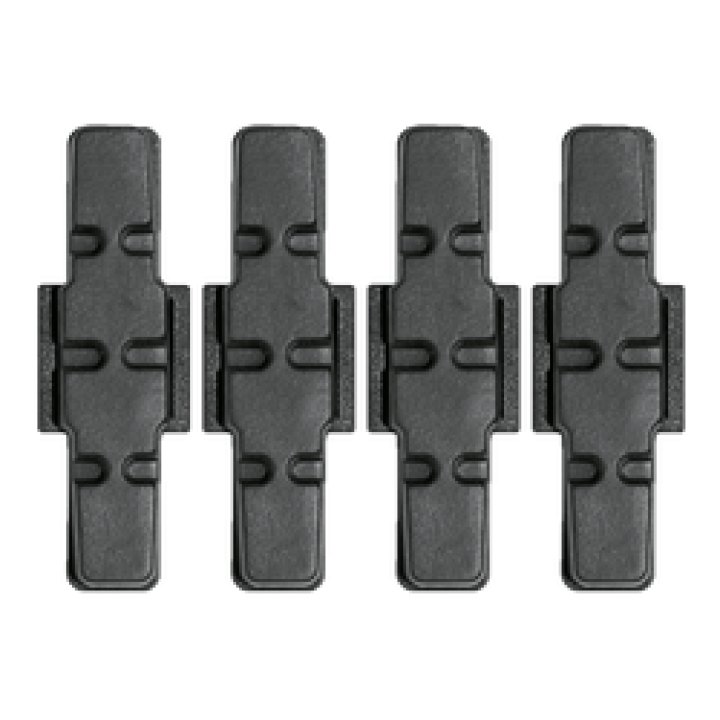 Plaquettes de frein noires (2 jeux)