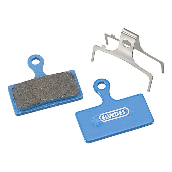 Plaquette De Frein VTT Shimano Xt M8000-M785 - Xtr M9000-M985 Slx M7000-M666-M675 (Elvedes Soft Organic) (Paire Sur Carte)