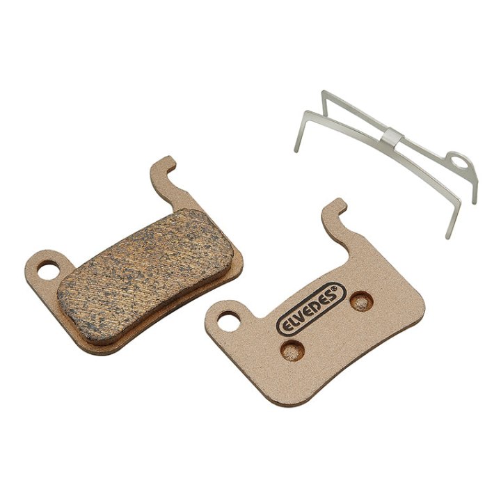 Plaquette De Frein VTT Shimano Xtr Bm535, M545, M585, M595, M596, M601, M665, M765-M776, M800, M965-M975, S500, S501, R505, T605, T665 (Elvedes Hard Semi-Métal) (Paire Sur Carte)